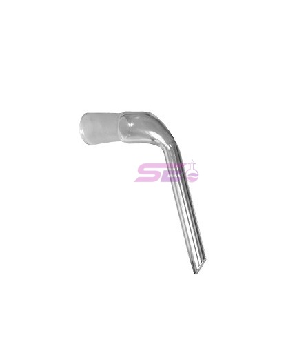Adapter 105 ° bent 14/23 long